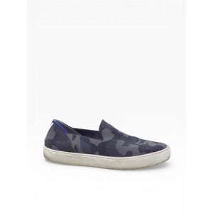 Rothy's Women The Original Slip On Sneaker Grey Camo Knit Flat Shoes Size 8